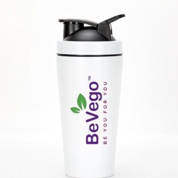 BeVego Protein Shaker Bottle 750ml - Stainless Steel